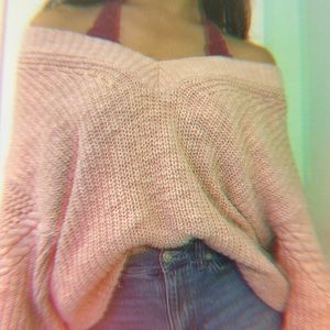 American Eagle Cozy V Neck Sweater!